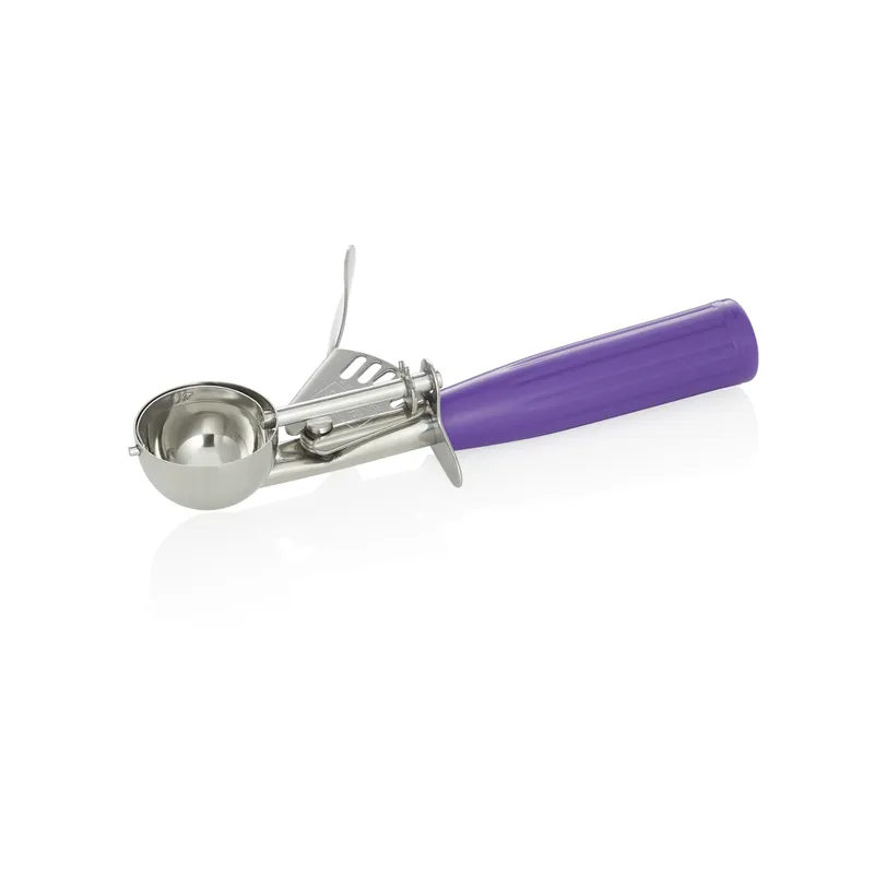 Portioneer, 19,5 cm, Ø 4,1 cm, paarse greep, roestvrij staal 18/8, polypropyleen Koop Online