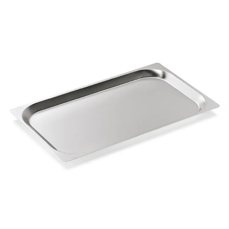 Nieuw GN plaat 1/1-020 mm, chroom-nikkelstaal