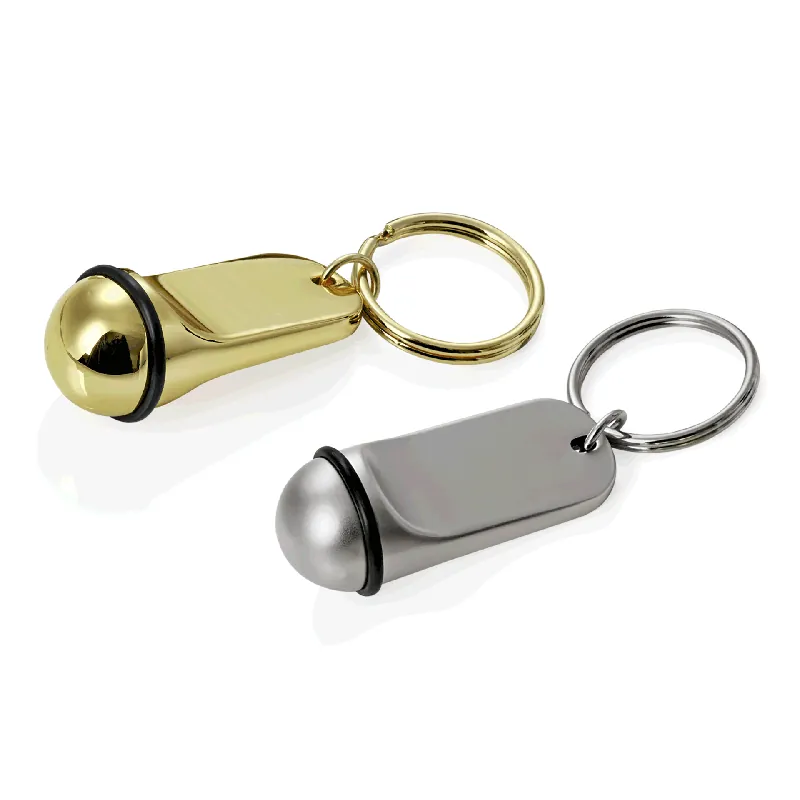Sleutelhangerset, 5 cm, zilverkleurig, Set van 10 stuks, zinkgiet Bestseller
