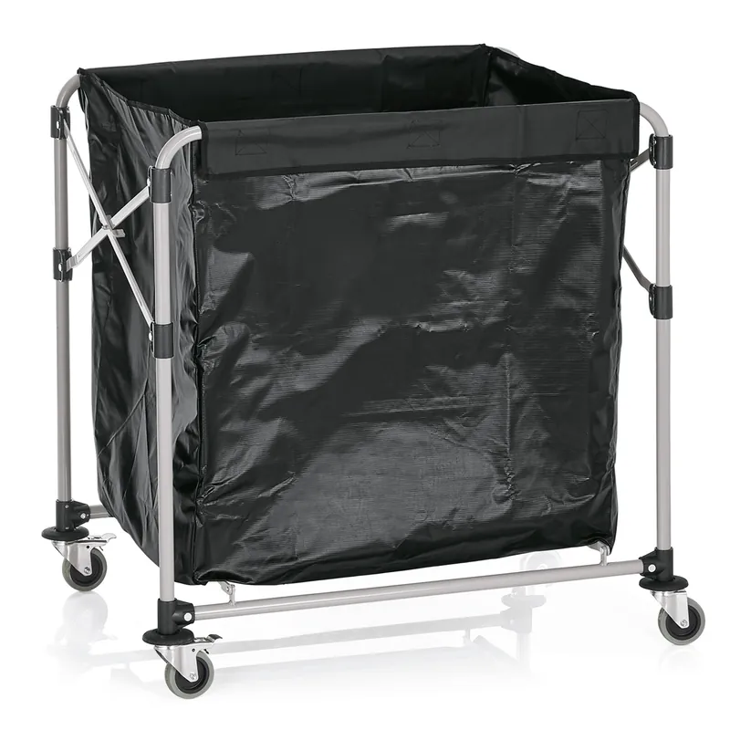 Waswagen, 90 x 66 x 86 cm, ijzer, gepoedercoat, PVC Hoge Kwaliteit