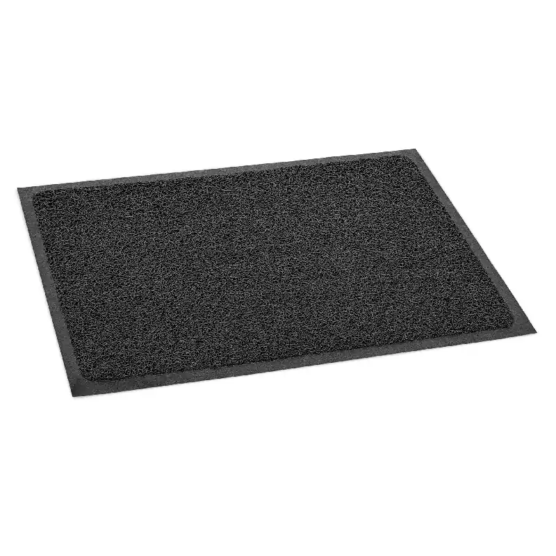 Vuilvangmat, antislip met schuimrubberen rug, 80 x 60 x 1 cm, PVC Hoge Kwaliteit