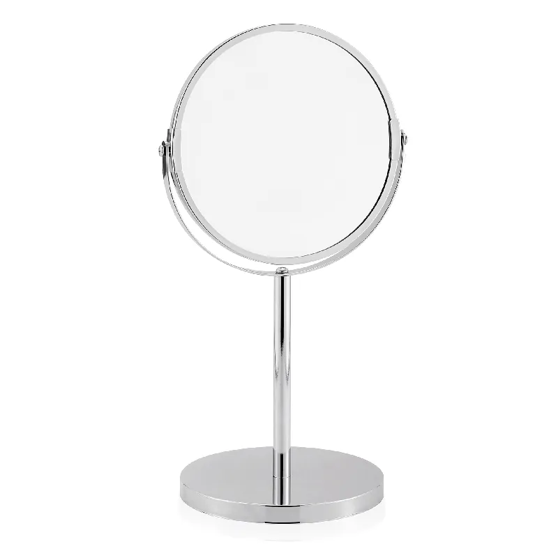 Make-upspiegel, Ø 17 cm, hoogte 34,5 cm, verchroomd Voordeelprijs