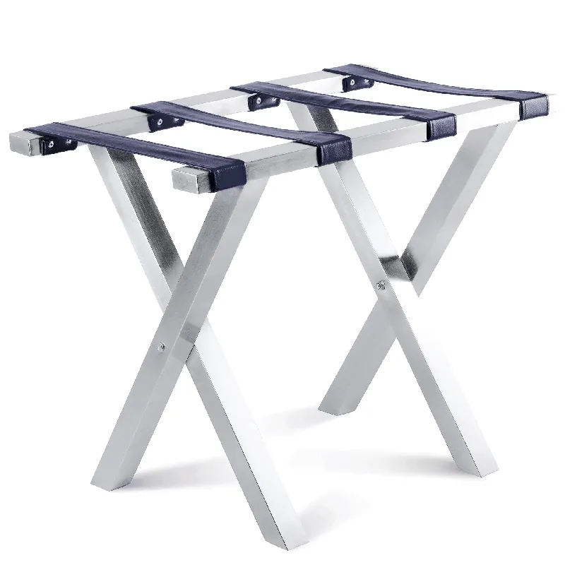 Gratis Retour Bagagevak, 62 x 39,5 x 54 cm, zilverkleurig, chroom-nikkelstaal