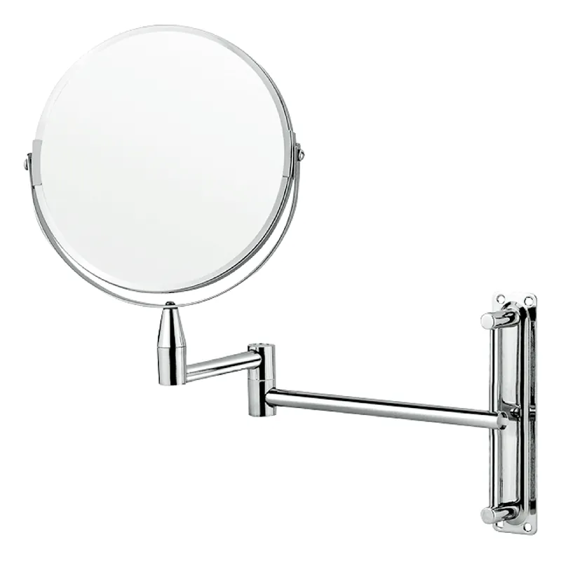 Make-upspiegel voor wandmontage, Ø 20 cm, gechroomd. Favoriet