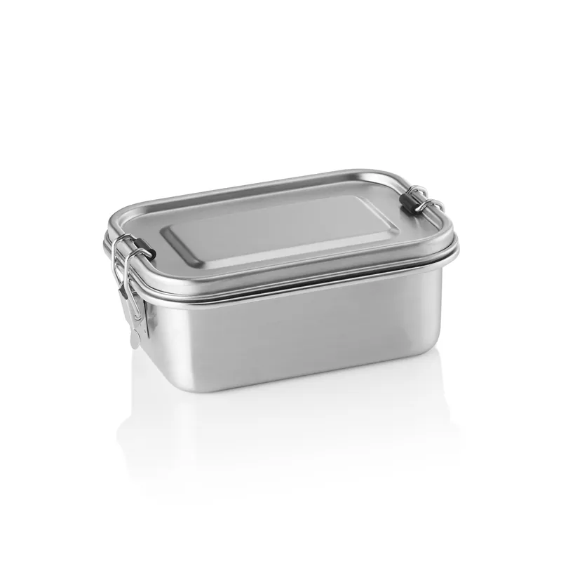 lunchbox, 16,7 x 12,2 x 6,8 cm, roestvrij staal 18/8 Express Levering