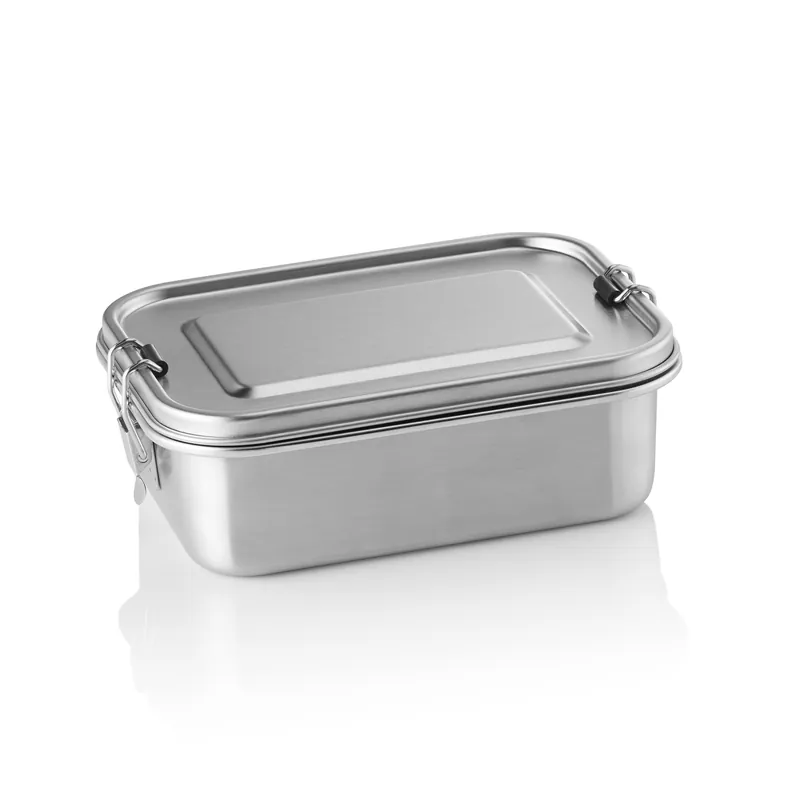 Populair Lunchbox, 19,3 x 14,3 x 6,5 cm, chroom-nikkelstaal 18/8