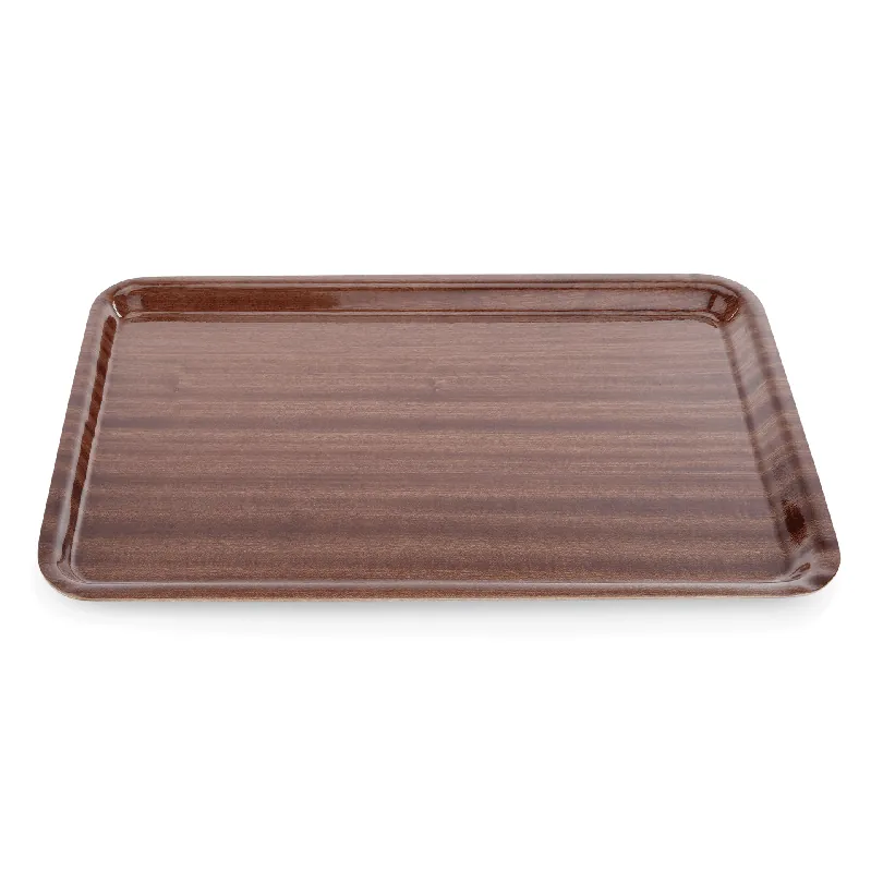 Nu Kopen Dienblad TRAY 90, 45 x 34 cm, antislip, MDF houtoptiek