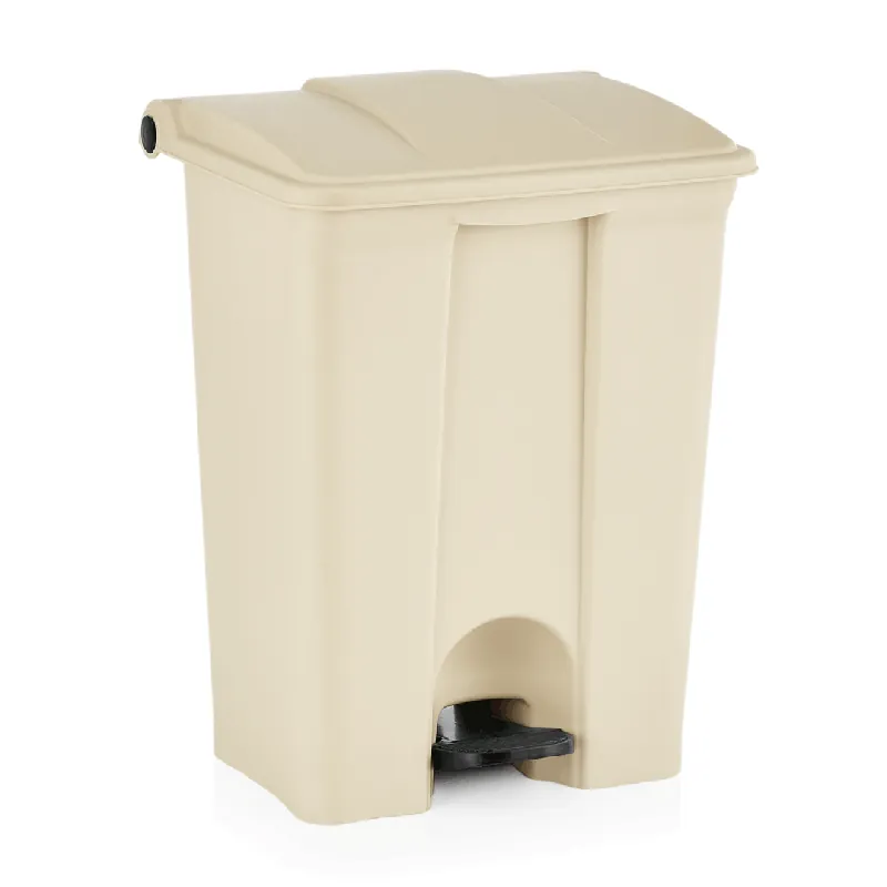 Weekendaanbieding pedaalprullenbak, uitneembare inzet, 68 liter, 50 x 40 x 67 cm, polypropyleen