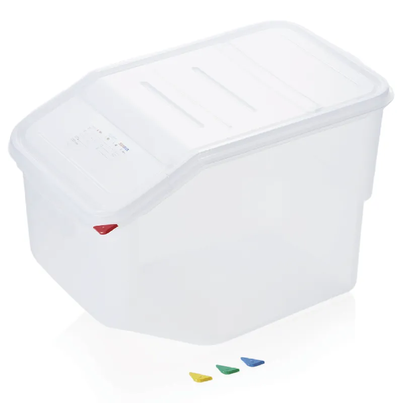 Finale Uitverkoop HACCP levensmiddelencontainer, 50 l, 56 x 34 cm, polypropyleen