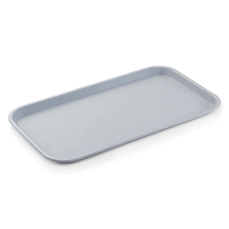 Schaal FAST FOOD GN 1/1, 53 x 32,5 x 2 cm, lichtgrijs, polypropyleen Op = Op