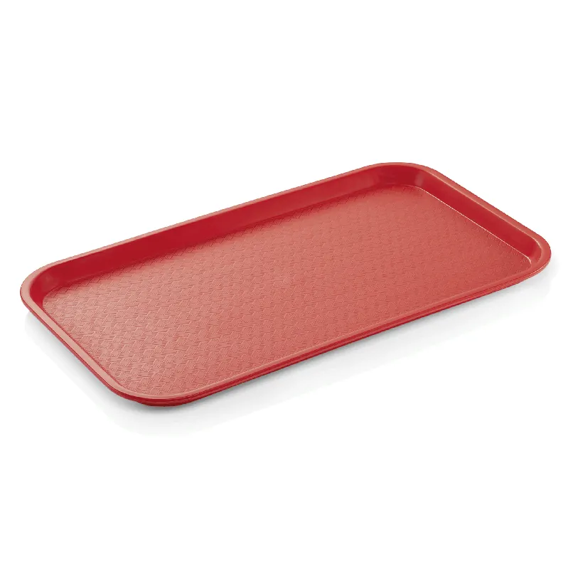 Dienblad FAST FOOD GN 1/1, 53 x 32,5 x 2 cm, rood, polypropyleen Beste Prijs