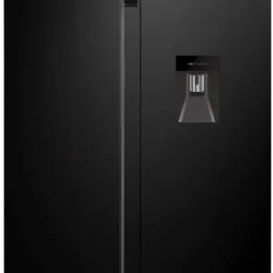 Koelkast - Zwart - 367+225L - BONNSBS-680-WS-040CB - Frilec Meest Verkocht