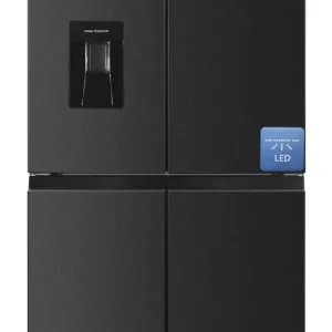Koel-Vriescombinatie - Inox - Amerikaans Model - 271+150L + water dispenser - Frilec Express Levering
