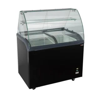 Schepijsvitrine - 6x5L - zwart - 103x68x(h)85cm Meest Verkocht