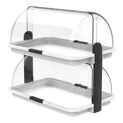 Buffetvitrine 38x26cm Korting