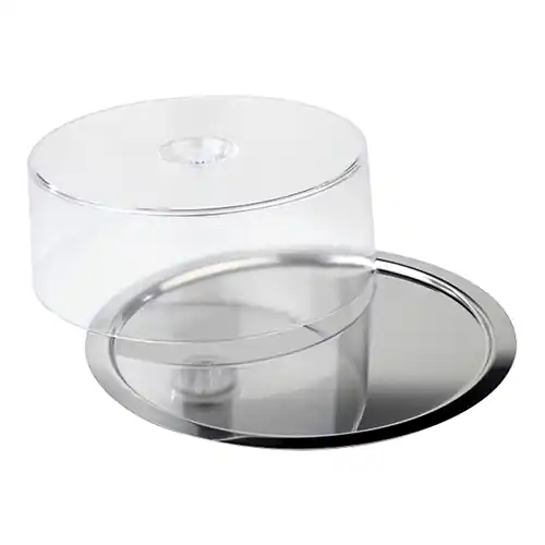Serveerplateau met afdekkap Ø38cm Exclusieve Aanbieding