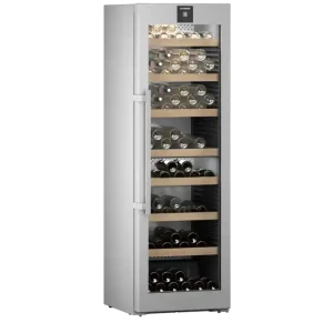 Nieuw Liebherr Wijnklimaatkast - WPsd 5252 - Staalgrijs - 155 Flessen