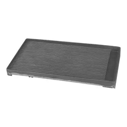 Grillplaat 56x32cm |geribbeld| Populair