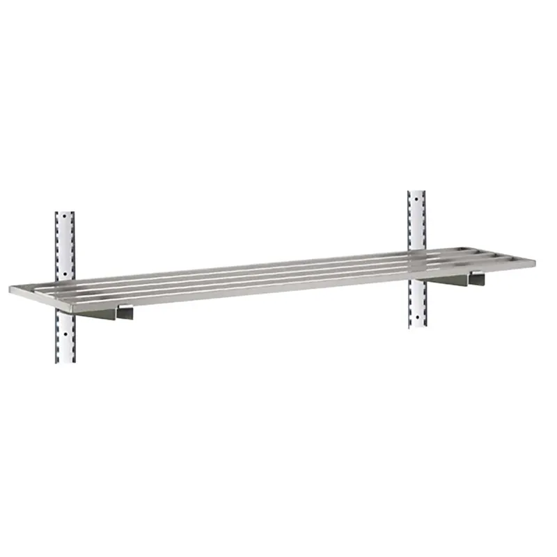 Aanbieding Gastro-M Complete wandplank 1 niveau 100x40cm - complete montageset (excl. schroeven)