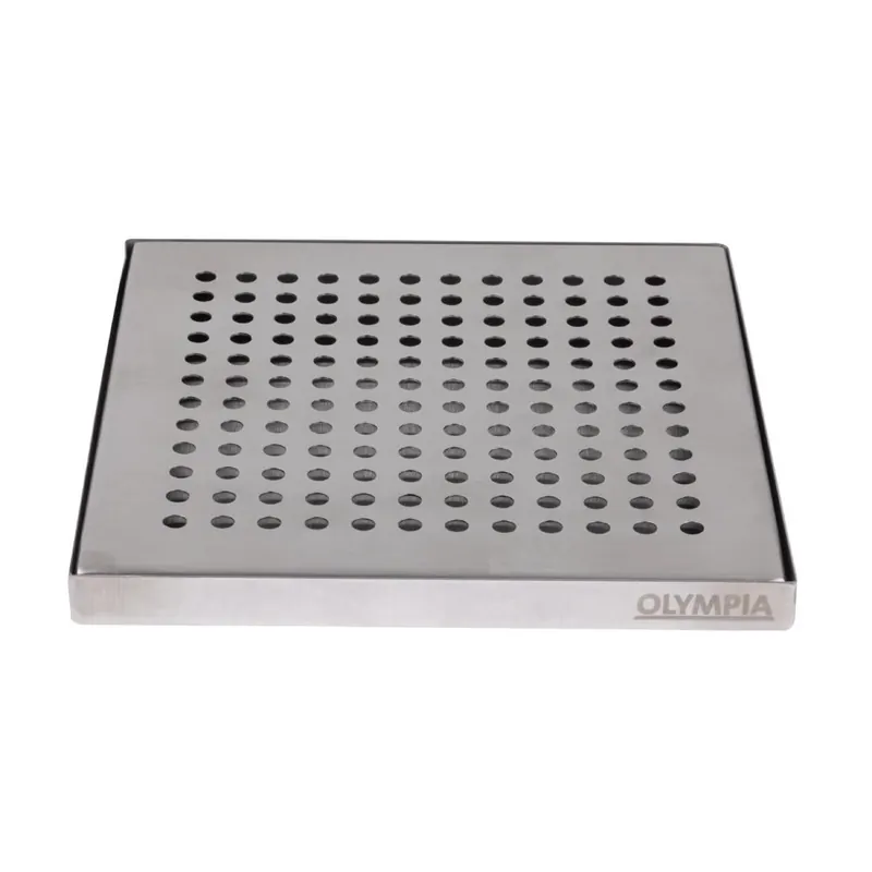Voordeelprijs Olympia RVS Lekbak 150x150mm