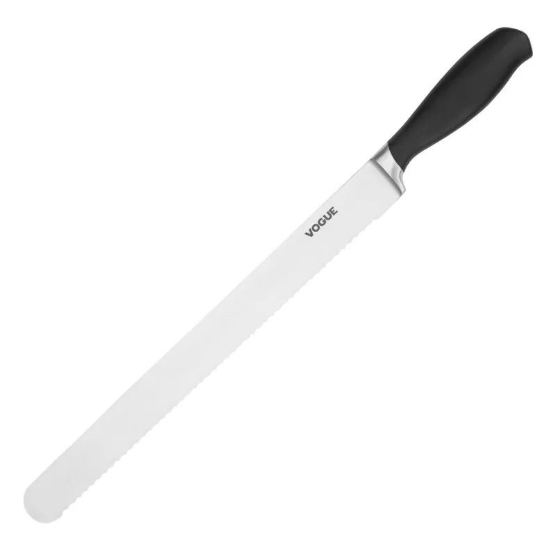 Vogue Soft Grip gekarteld snijmes 30cm Snelle Levering