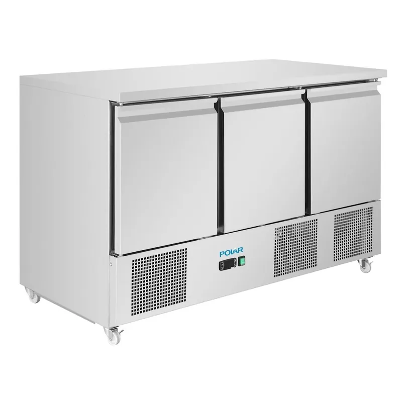 Betrouwbaar Polar U-Series Geventileerde 3-Deurs Saladette 400L