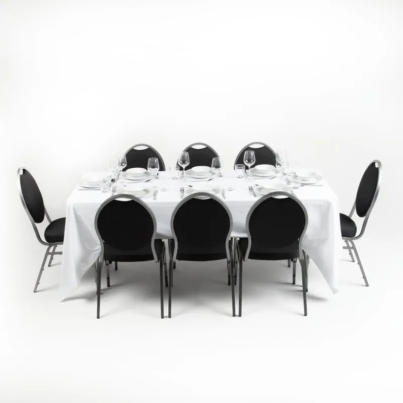 Bolero Opvouwbare Rechthoekige Tafel 6ft Wit Merkproduct
