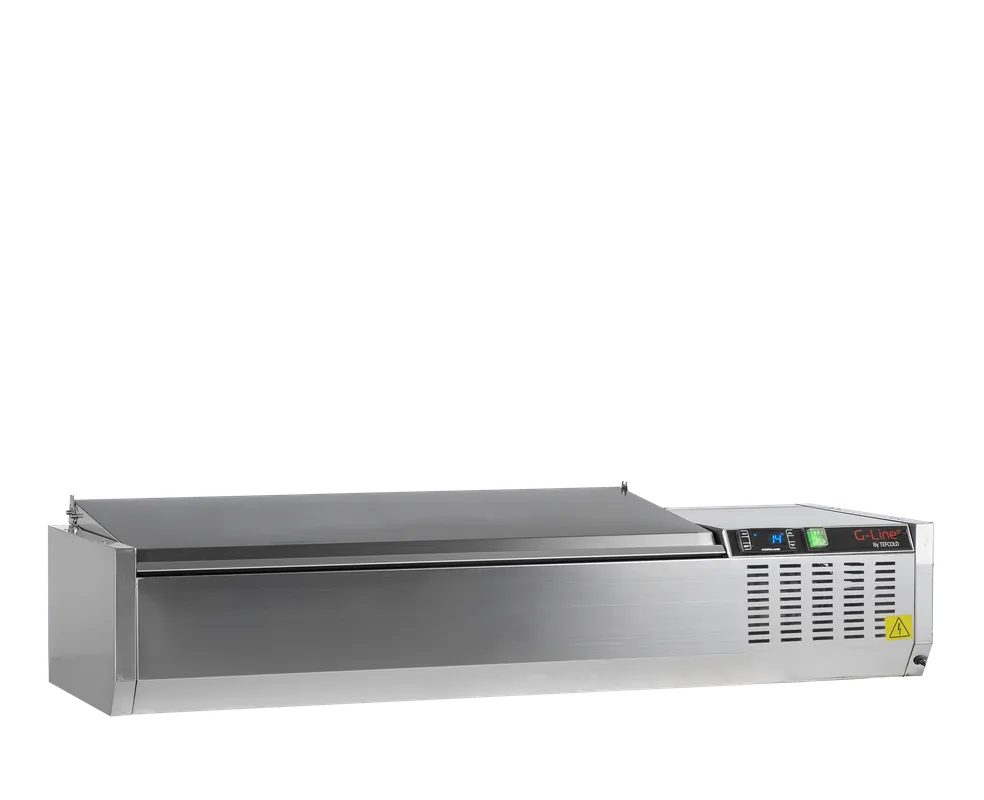 Bestel Nu G-Line by TEFCOLD Koelvitrine GN1/4 - GVC33-120 S/S
