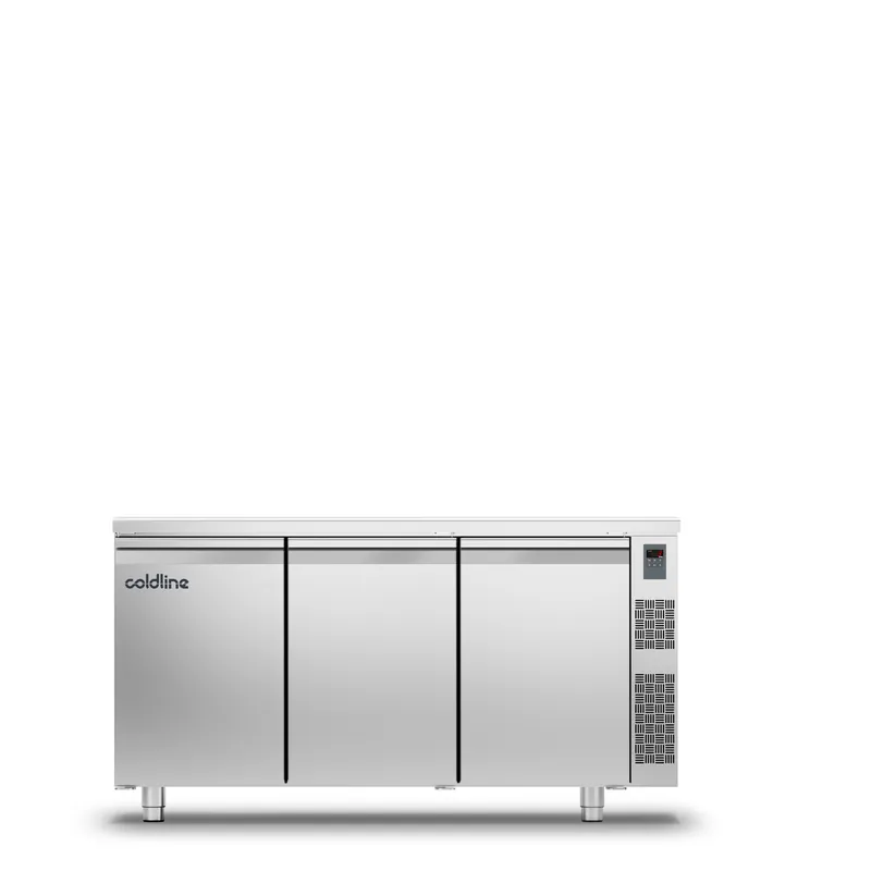 Premium Geventileerde koelwerkbank 3 deurs GN1/1 - zonder koelgroep - MASTER 3P/SG