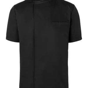 Speciale Aanbieding Chefhemd Met Korte Mouwen, Basic Model - Zwart - L
