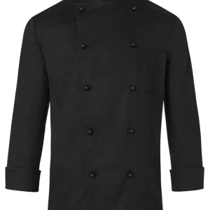 Hete Deal Koksbuis Basic - Zwart - 100% Katoen - L
