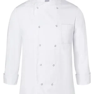 Koksbuis Basic - Wit - 65% Polyester / 35% Katoen - L Gratis Retour