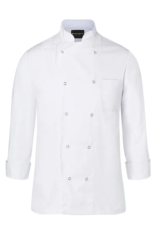 Koksbuis Basic - Wit - 65% Polyester / 35% Katoen - L Gratis Retour