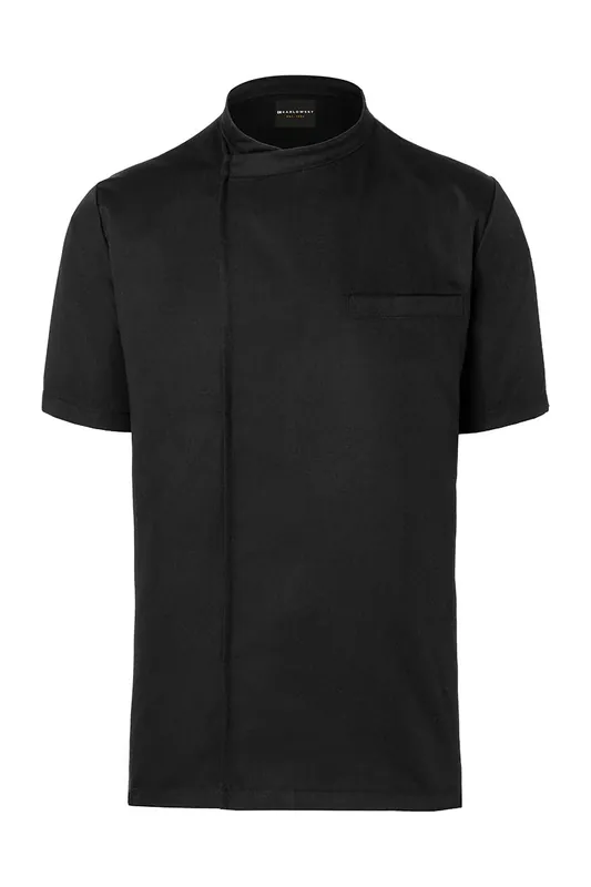 Chefhemd Met Korte Mouwen, Basic Model - Wit - L Nieuw