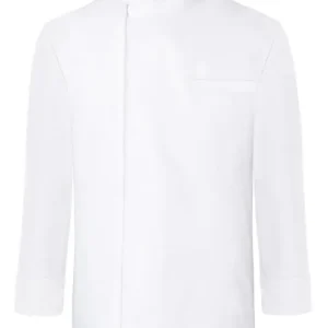 Veilige Betaling Chefhemd Met Lange Mouwen, Basic Model - Wit - L