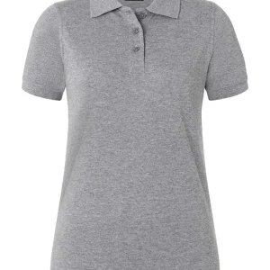 Veilige Betaling Dames Poloshirt - Lichtgrijs - L