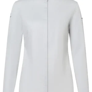 Beperkt Aanbod Dames Koksbuis Met Lange Mouwen Diamond Cut Avantgarde - Zilvergrijs - 34