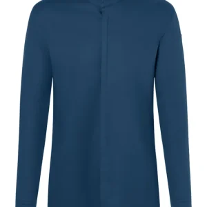 Koksbuis Met Lange Mouwen Voor Heren, Diamond Cut Avantgarde - Staalblauw - 44 Snelle Levering