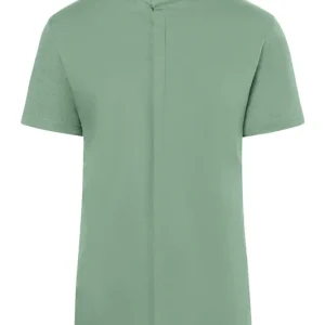Koksbuis Met Korte Mouwen Voor Heren, Diamond Cut Avantgarde - Pastelgroen - 44 Koop Online