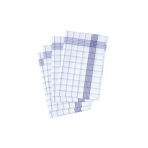 Vaatdoeken, 10 Stuks Per Verpakking - Blauw - 50X70Cm Koopje