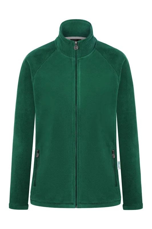Nu Kopen Dames Fleece Werkjas/Warmer, Gemaakt Van Duurzaam Materiaal - Bosgroen - L