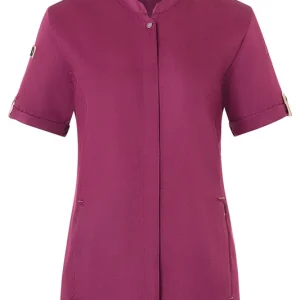 Exclusieve Aanbieding Koksbuis Met Korte Mouwen Voor Dames, Green-Generation, Gemaakt Van Duurzaam Materiaal - Fuchsia - 34