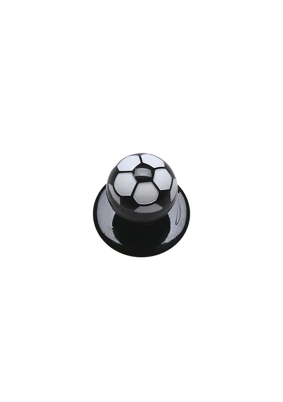 Voordeelprijs Voetbal Met Knopen, 12 Stuks Per Verpakking - Zwart - Verpakking