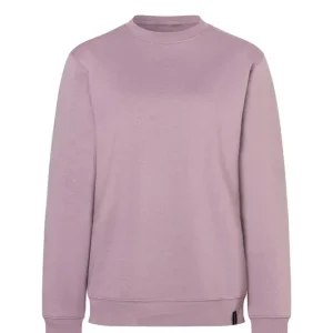 Damessweatshirt In Werkstijl, Gemaakt Van Duurzaam Materiaal - Donkerroze - L Dagaanbieding