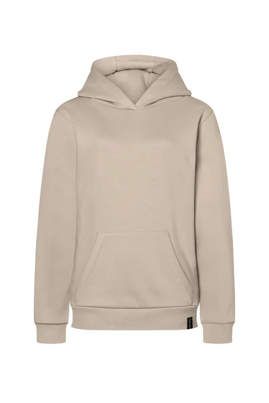 Lage Kosten Dames Workwear Sweater Hoodie Soft-Face, Gemaakt Van Duurzaam Materiaal - Zandkleur - L