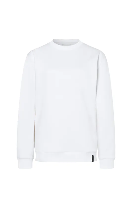 Flitsaanbieding Damessweatshirt In Werkstijl, Gemaakt Van Duurzaam Materiaal - Wit - L