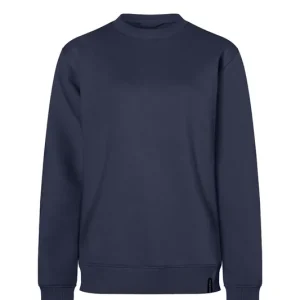 Damessweatshirt In Werkstijl, Gemaakt Van Duurzaam Materiaal - Marineblauw - L Premium