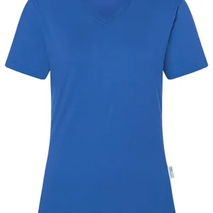 Dames T-Shirt In Casual Stijl, Gemaakt Van Duurzaam Materiaal - Koningsblauw - L Laatste Kans