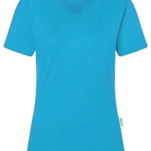 Dames T-Shirt In Casual Stijl, Gemaakt Van Duurzaam Materiaal - Pacific Blue - L Populair