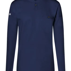 Performance Werkshirt Met Lange Mouwen - Marineblauw - L Express Levering